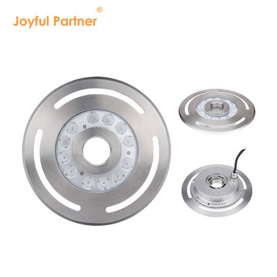 LED Fonteinlamp 316L Roestvrij Staal Gehard Glas DC12V24V 12x3W RGB3in1 LED CRI85