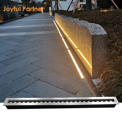 LED Ondergrondse Lineaire Lamp 12W 24W 48W DC24V 1000MM 1Meter Roestvrij Staal316 IP67 Verzonken Type