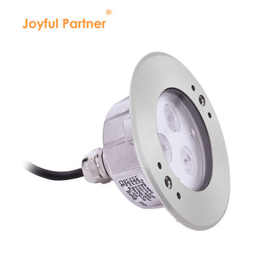 3W waterdicht IP68 LED zwembad onder water licht 316 SS RGB DMX512 vijver licht
