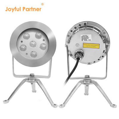 RGBW LED Onderwater Spot Light Roestvrij staal 316 DMX512 Controle 12V 24 Spanning Meerdere kleurverandering