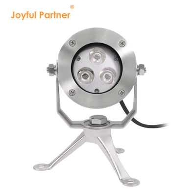 Hoogwaardig DC24V Control 304 roestvrij staal DMX512 RGBW IP68 12w LED Underwater Light