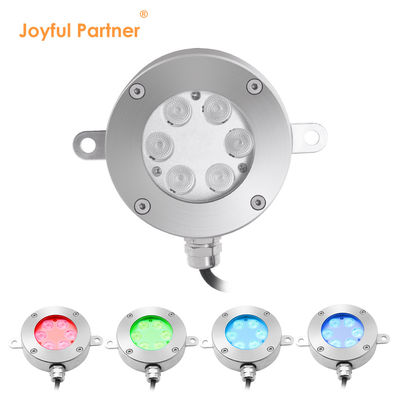 IP68 Hoogvermogen LED fontein lichten Waterdicht roestvrij staal lichaam ondersteuning DMX512