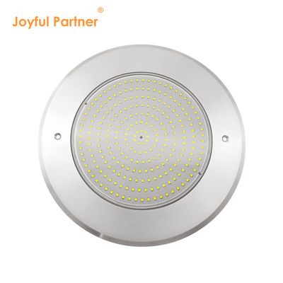 Zuurbestendige DC7.5mm Slim DC 12V Straalhoek 120 Deg 3000K 316 roestvrij staal PAR56 Kleurveranderend zwembadlicht