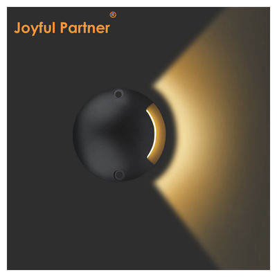 Verzonken Stap Begraven Lamp Zijaanzicht 12 24Volt Zijkant Uitstralend DIA 70MM Voor Wandelpad