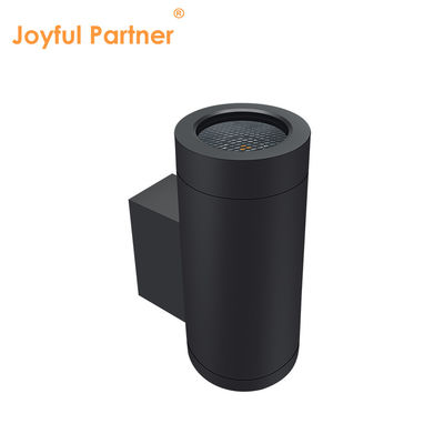 Sconce Outdoor Wall Light IP65 Moderne Matte Zwarte Aluminium Cylinder Tuin Veranda Up Down licht