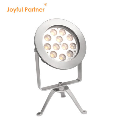 IP68 Outdoor LED Spot Light Roestvrij staal DMX512 RGBW 12w voor onderwater gebruik Ondersteuning DMX controller
