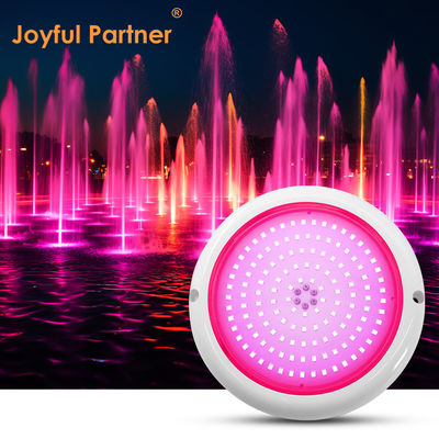 PAR56 LED zwembad licht RGB AC12V IP68 Hars gevulde ABS + PC materiaal DIA152 * 26mm Straalhoek 120 graden