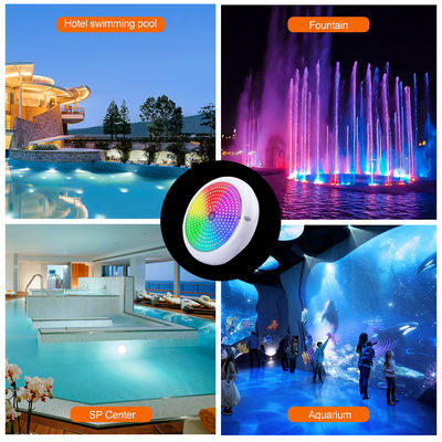 Zwembad licht IP68 Epoxy hars gevulde aquarium lichten RGB AC12V ABS oppervlak gemonteerd