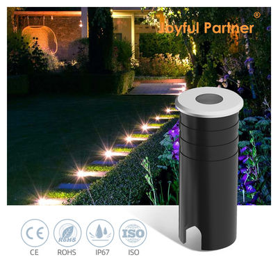 IP67 Waterdicht Buitenruimte roestvrij staal 316 Mini 1W Beton LED Ondergrondse ondergrondse ingebouwde lichten