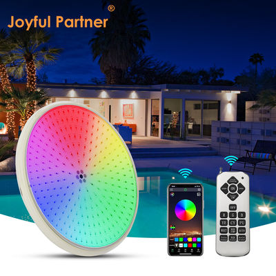 IP68 waterdicht RGB/RGBW kleurveranderende vijver platte lampen met hars gevulde zwembad licht onder water