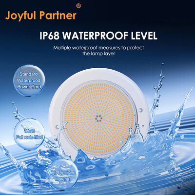 Kleur onderwater LED zwembad Hars gevuld IP68 35W AC12V afstandsbediening PAR56 Wit licht