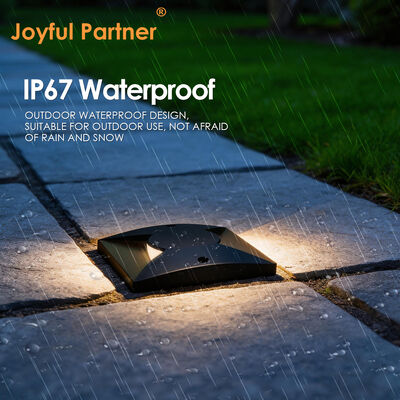 Square Sided Emitting Path Lights SMD2835 LED 100*100MM Pure Aluminum 6063 24VDC IP67 Rating