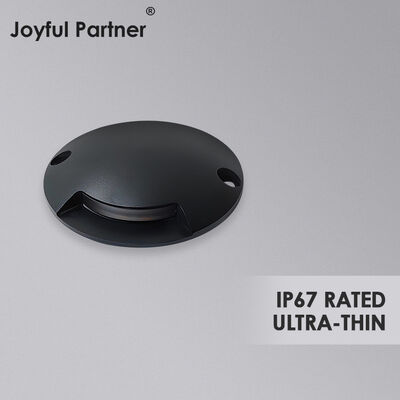 IP65-gecertificeerde 1W LED ondergrondse dekverlichting, buiten trap oprit verlichting, 12V inground uplights voor weggebruik