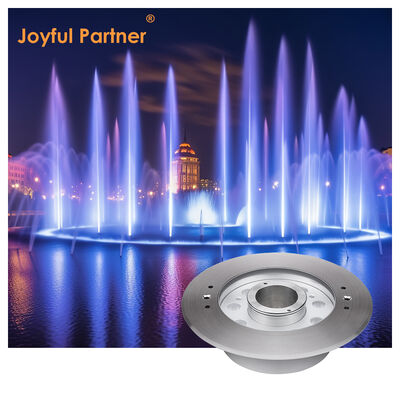 LED Fountain Light Outdoor IP68 Waterproof Stainless Steel DMX RGB With Dynamic Underwater Decoration