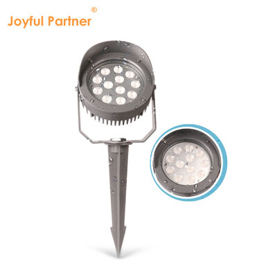 LED-tuinspotlicht 12W 24W 36W Ingebouwde DMX512 Driver DC24V RGB3in1 Zwart Aluminium Lamp Body Aluminium Housing Voor Boomverlichting